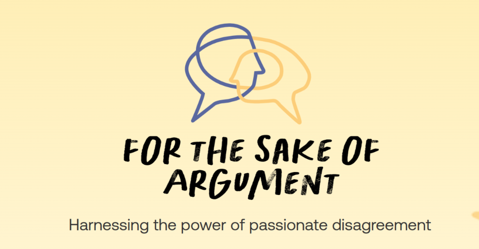 for the sake of argument