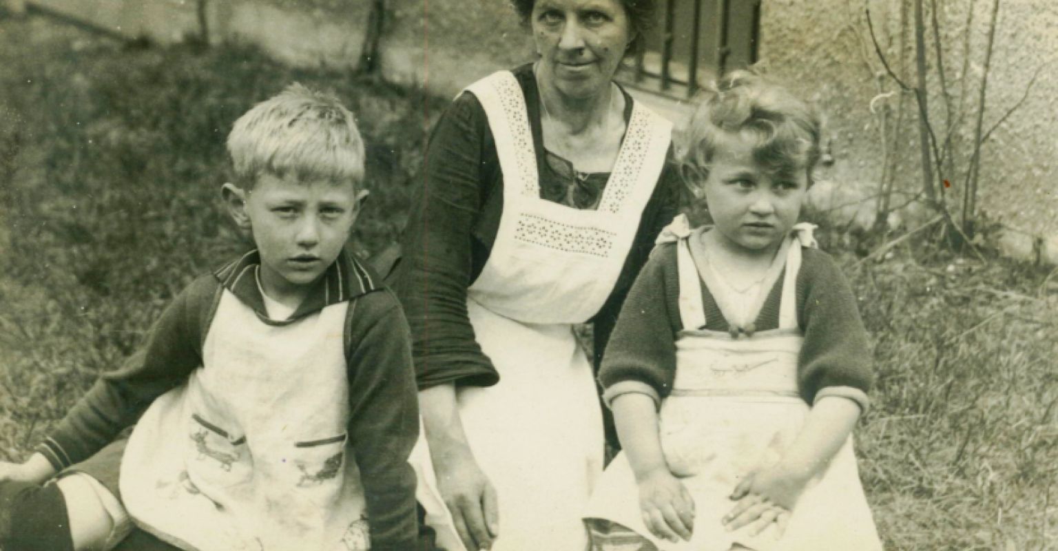 Young Bernd Stevens and Family Photo