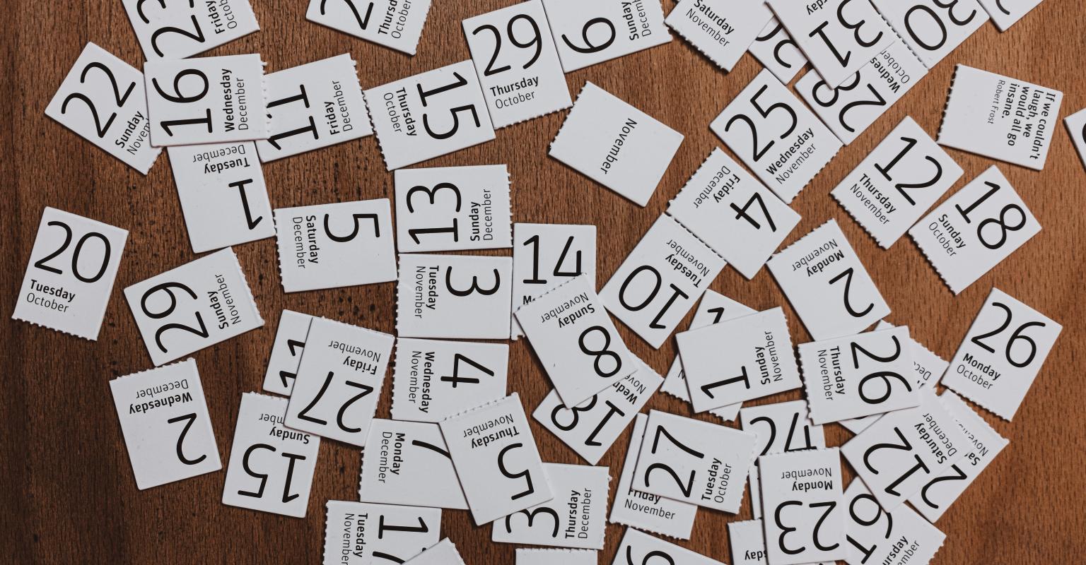 Deconstructed Calendar