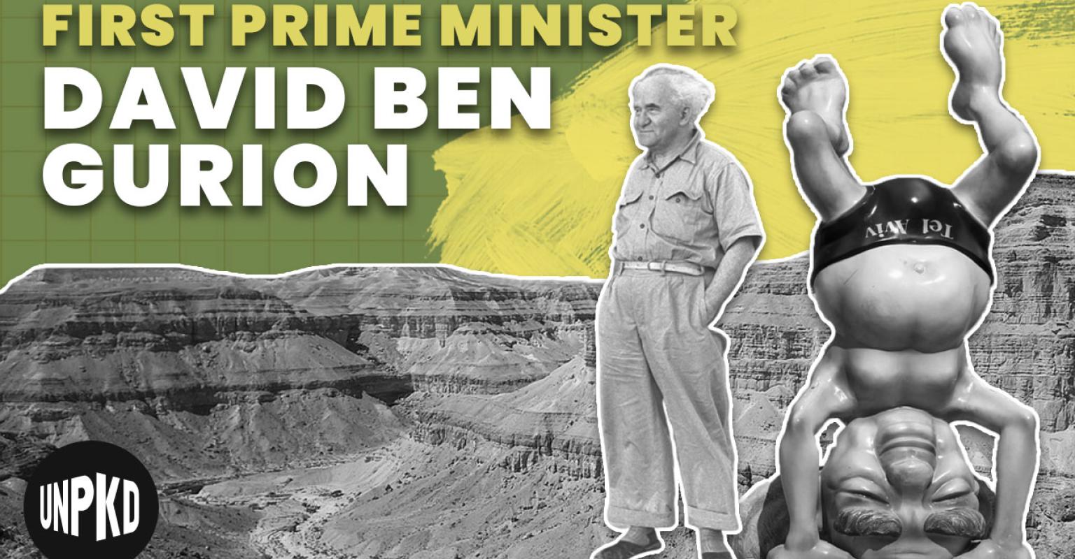 David Ben Gurion – Israel’s First Prime Minister
