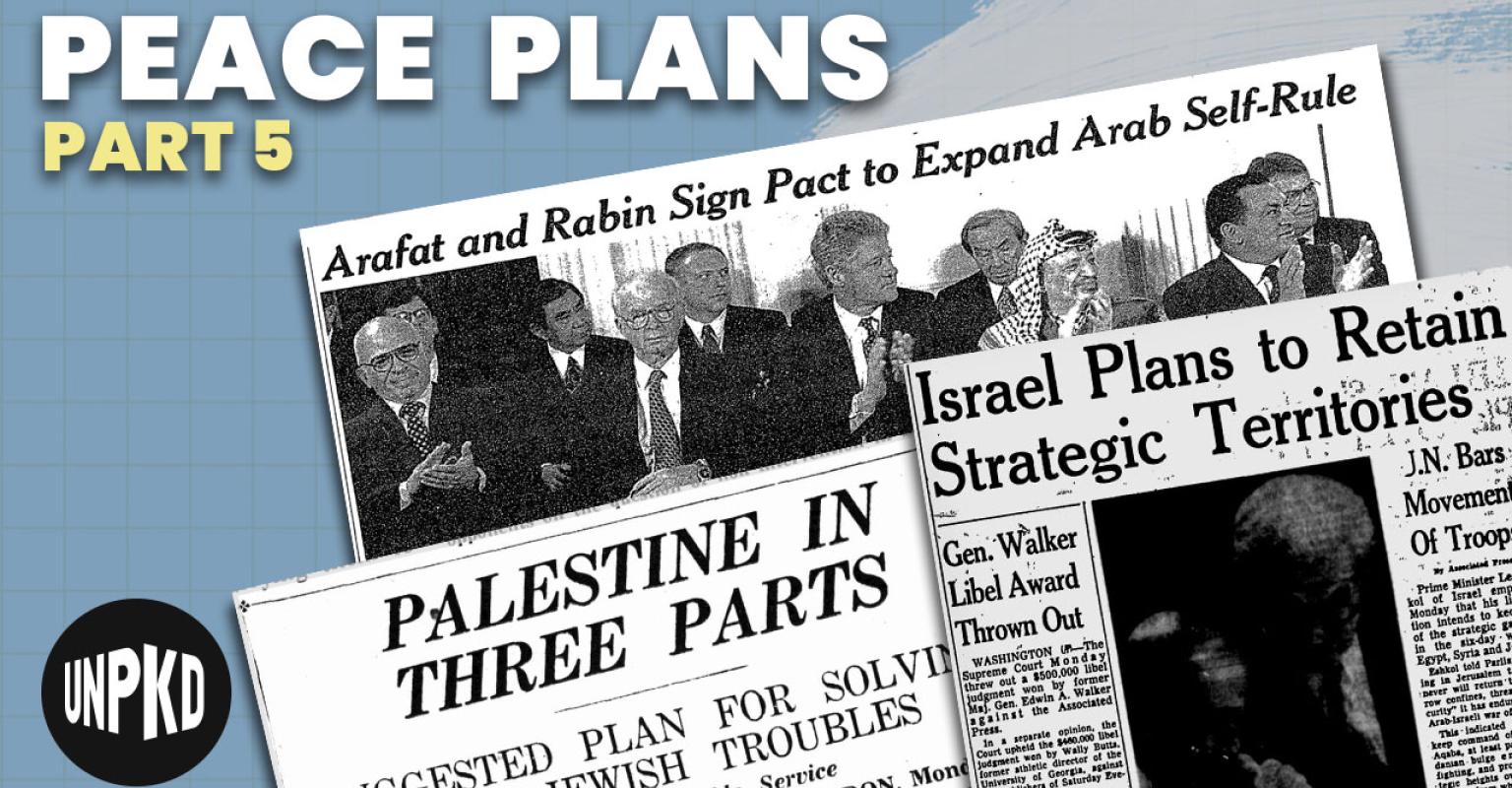 The Israeli-Palestinian Peace Process | Settlements Part 5