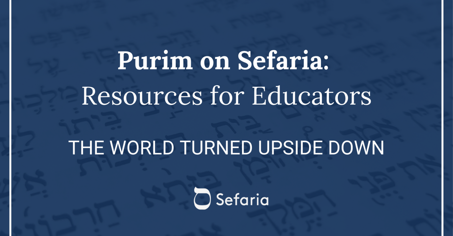 The World Turned Upside Down -Ve'na'hafoch Hu