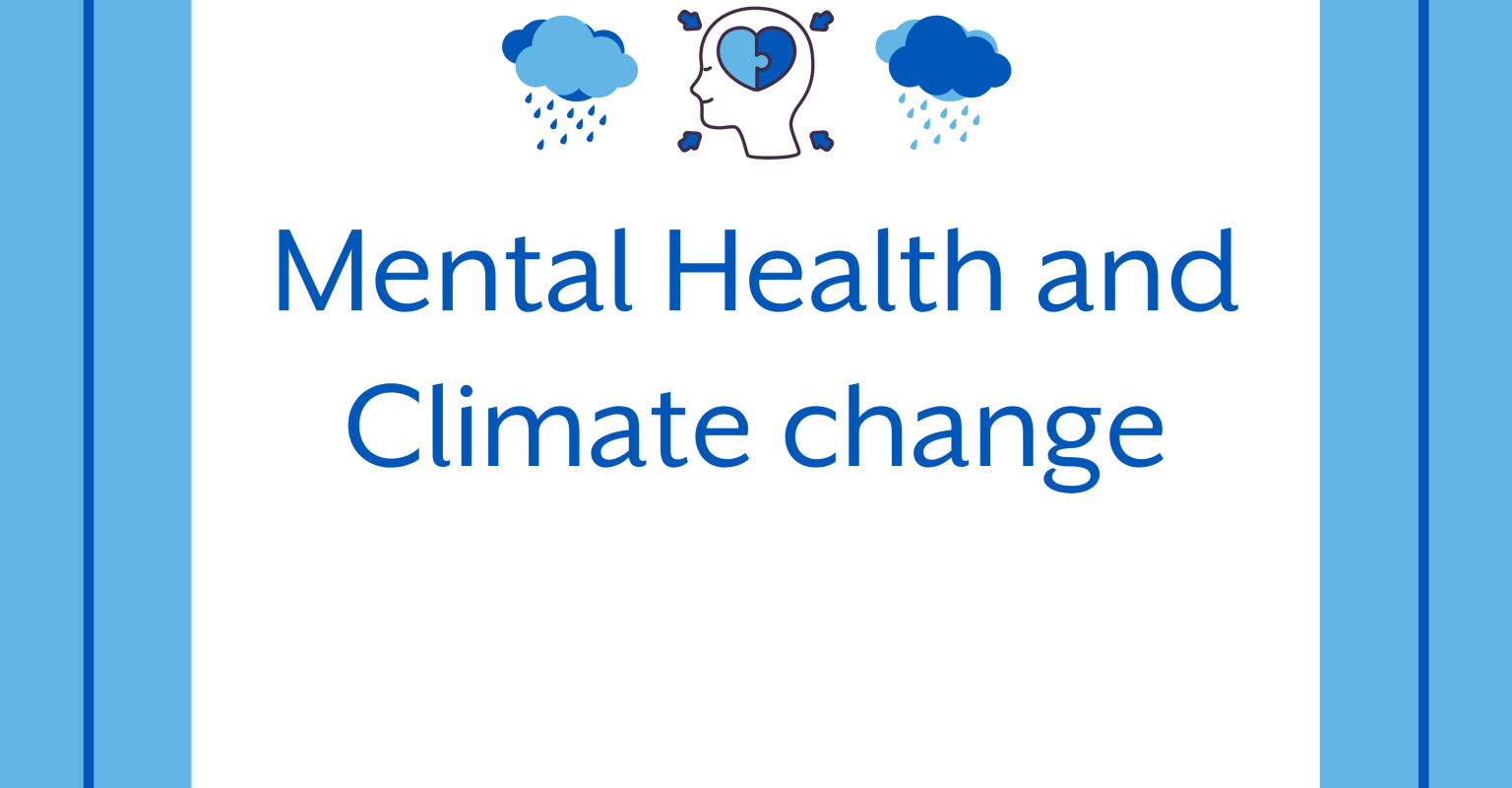 Mental Health and Climate Change