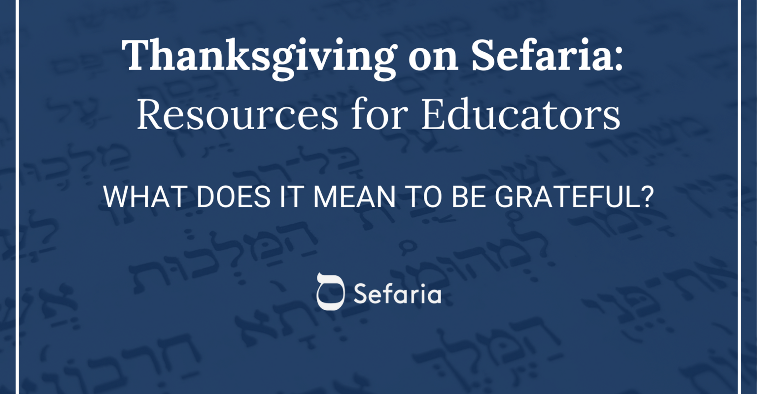 What Does it Mean to be Grateful?
