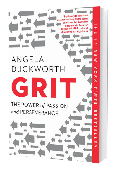 GRIT - The Power Of Passion And Perseverance - Book Cover Image