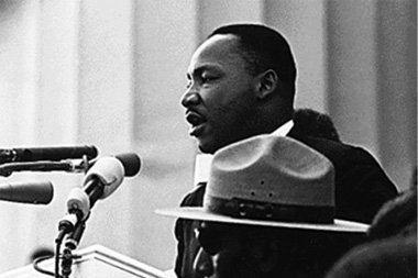 MLK speaking