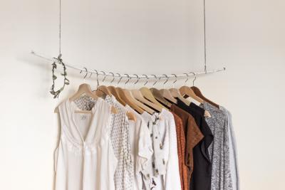 Clothes hanging