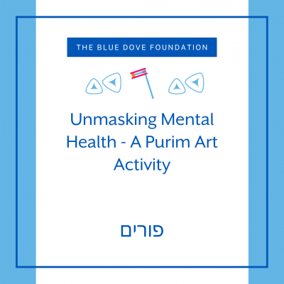 Unmasking Mental Health - A Purim Art Activity