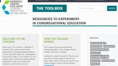 ECE Toolbox website (screen shot)