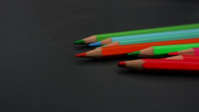 colored pencils