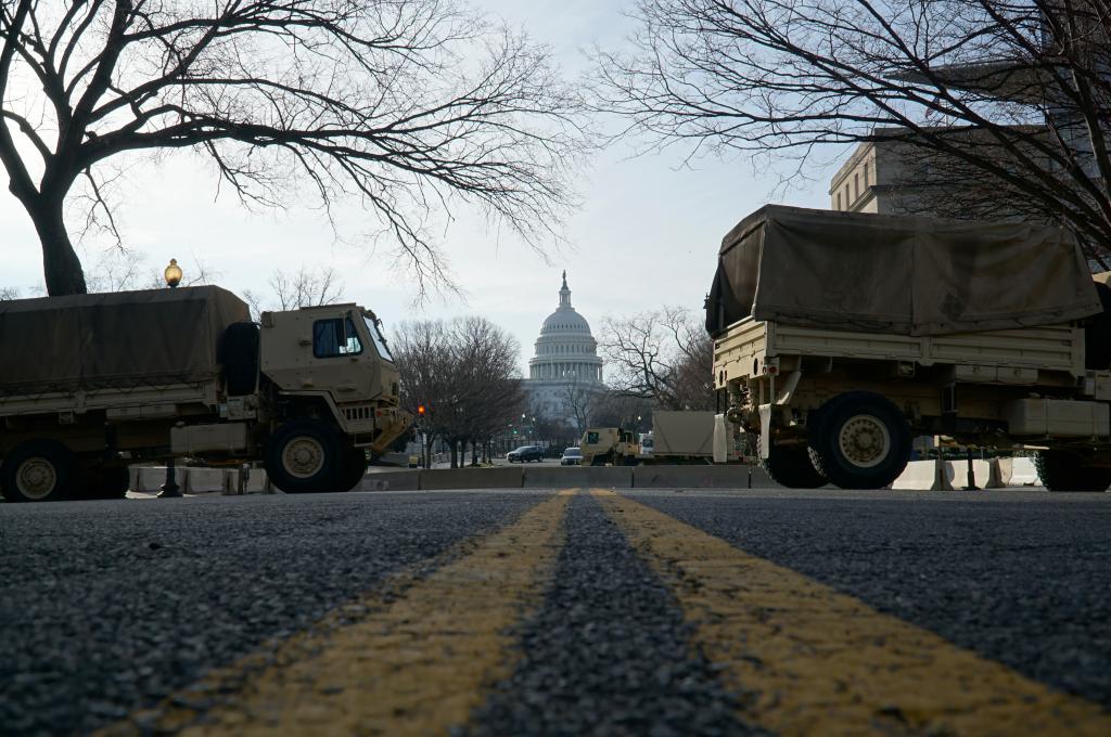 U.S. Capitol Protected by National Guard