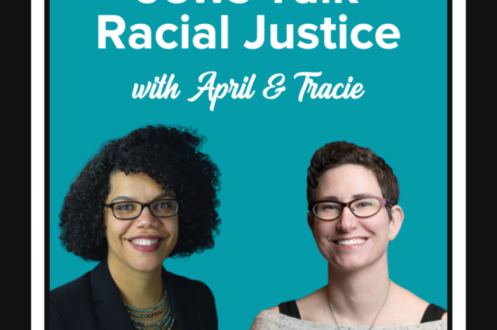 the header image for Jewish Talk Racial Justice Podcast