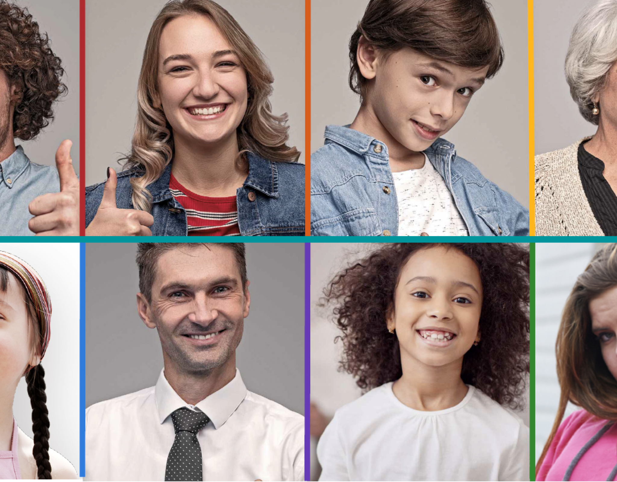 Diverse people of all ages