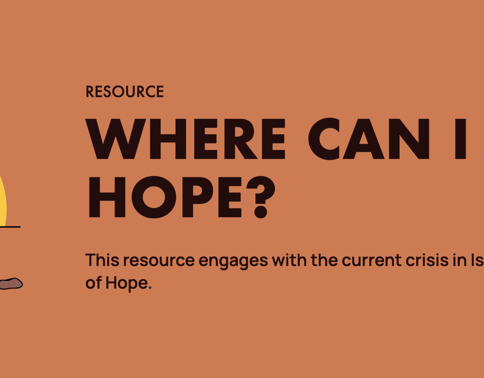 Where can I find hope? 