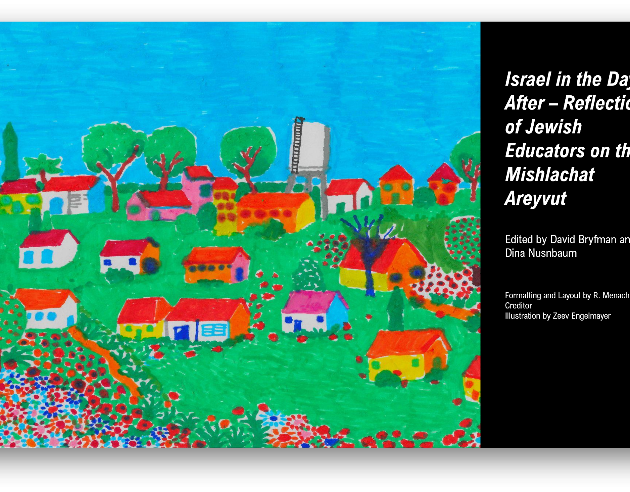 Israel Education in the Days After - Book Photo and Title