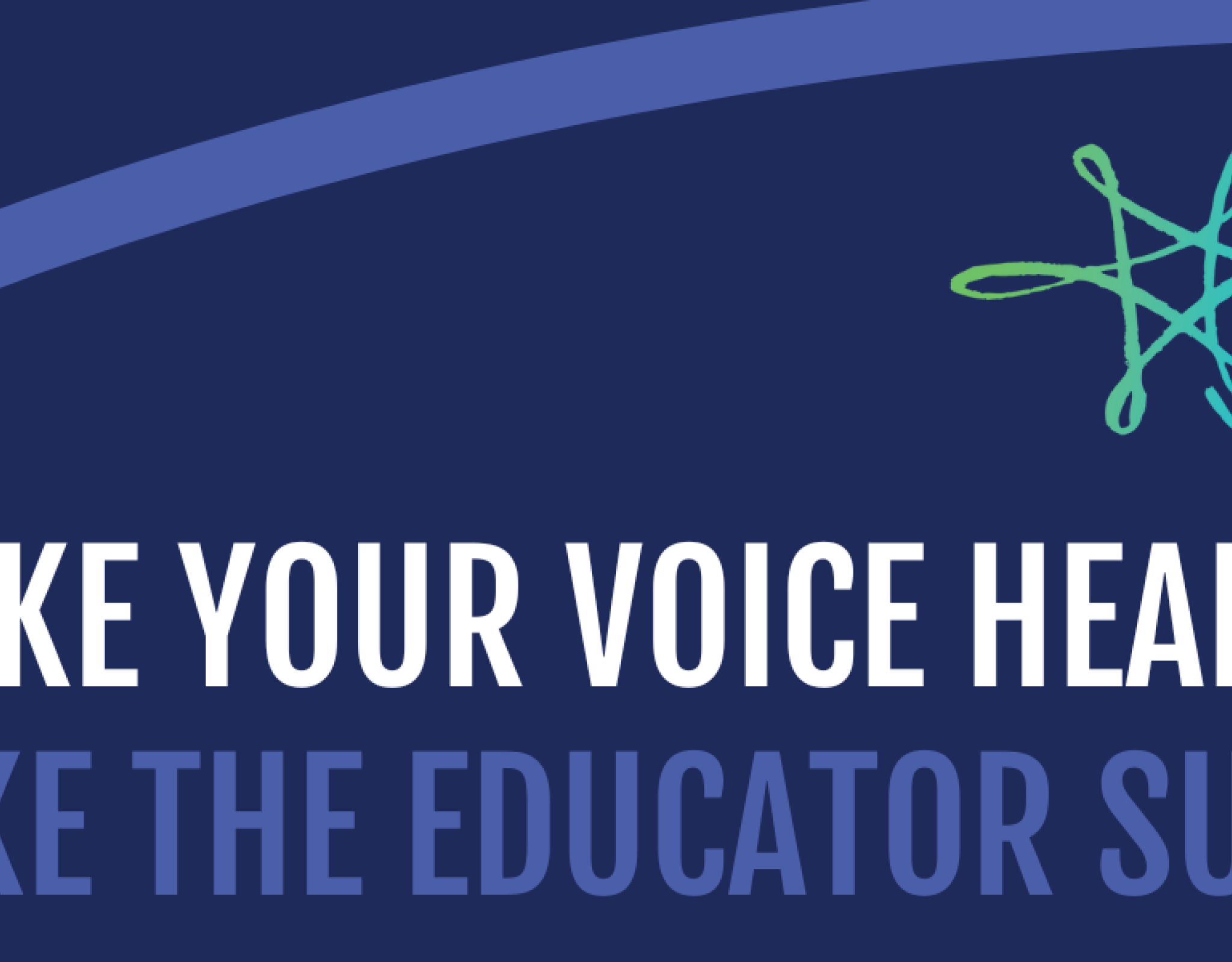 2024 Educator Survey banner