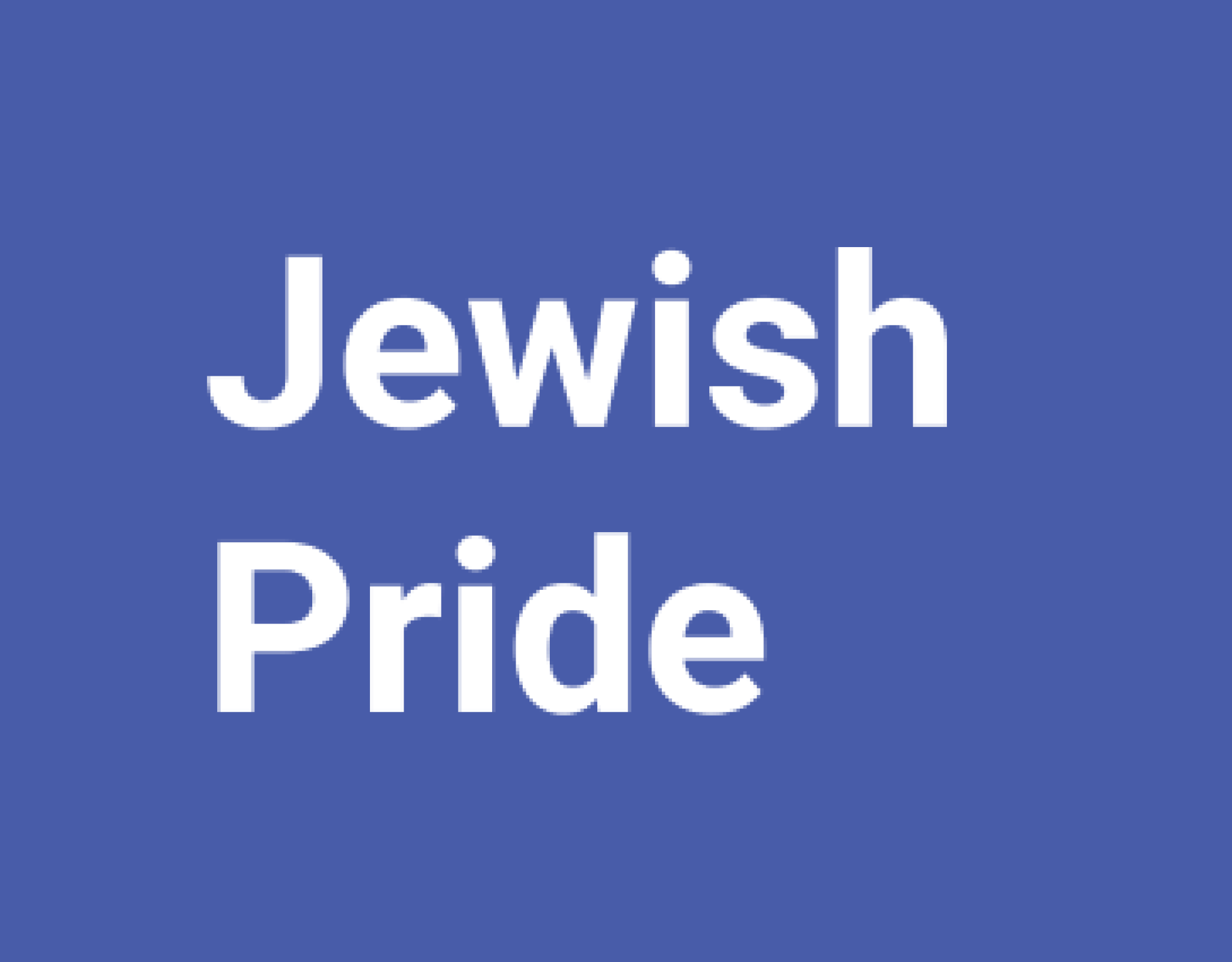 Jewish Pride