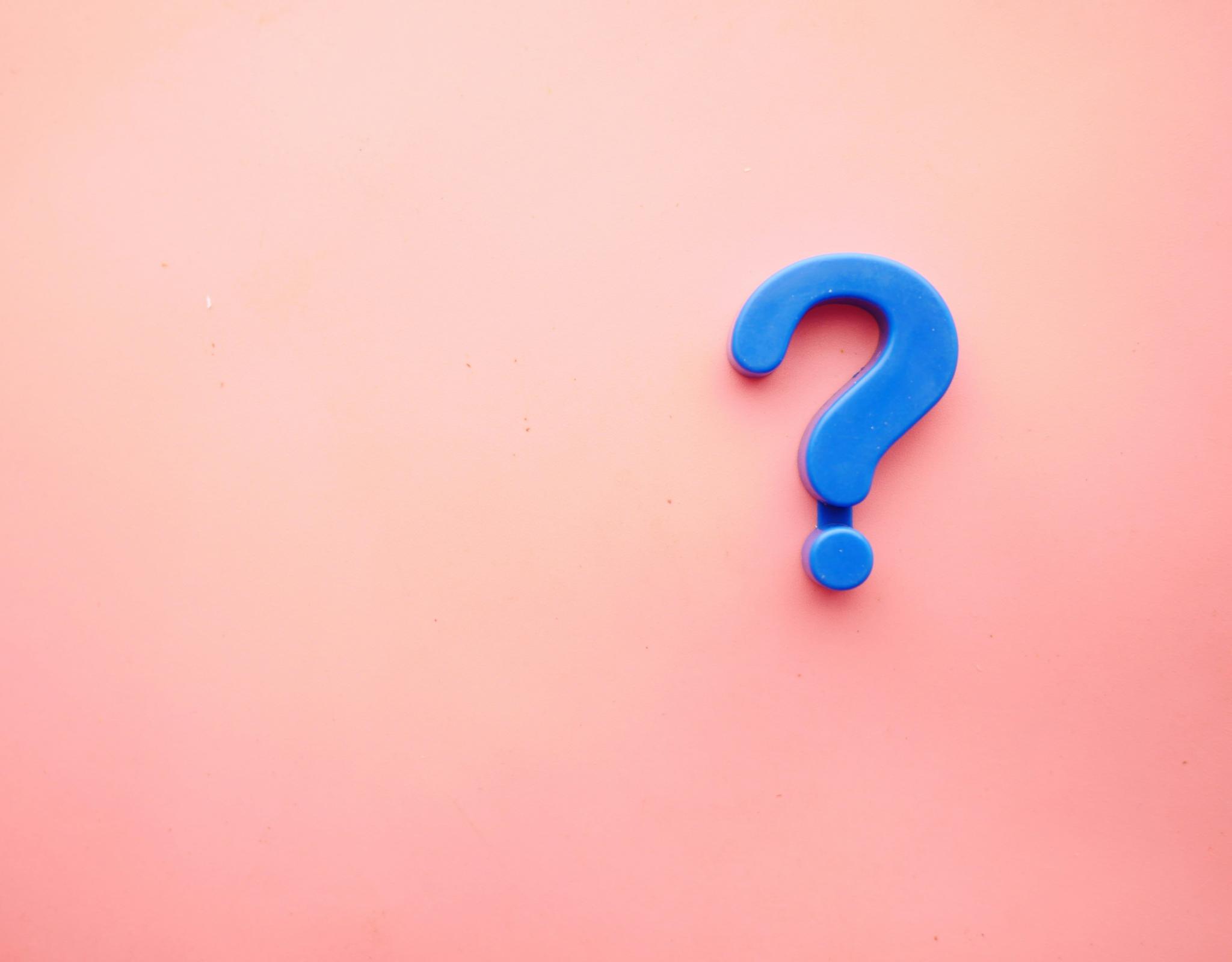 question mark