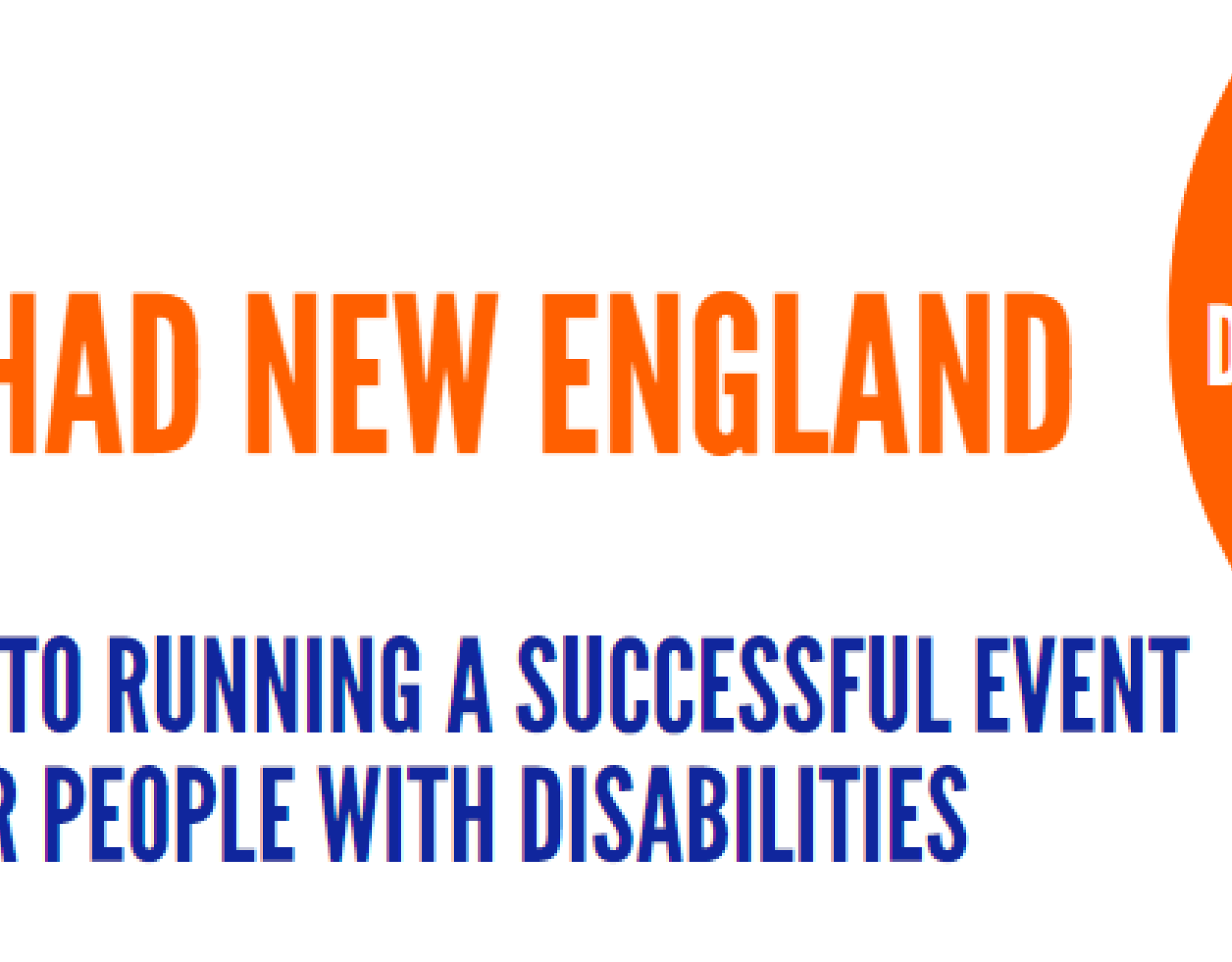 Yachad New England-Key Tips to Running a Successful Event for People with Disabilities