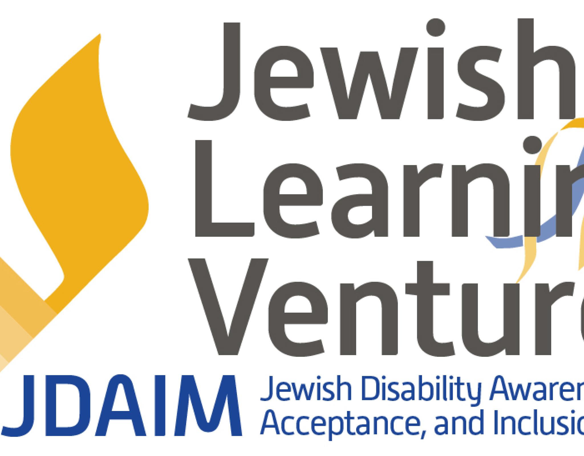 Jewish Learning Venture, JDAIM, Jewish Disability Awareness, Acceptance, and Inclusion Month