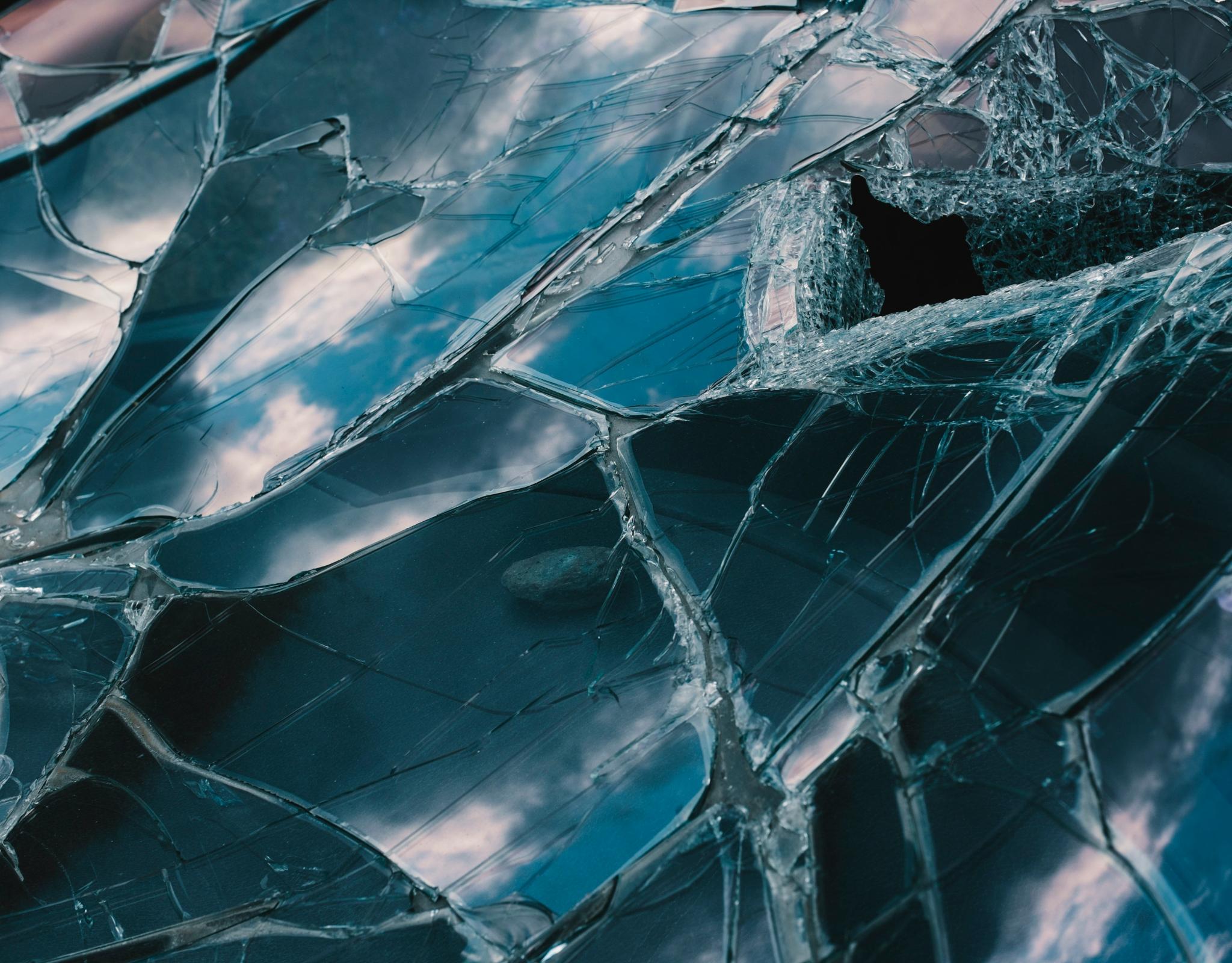 broken glass