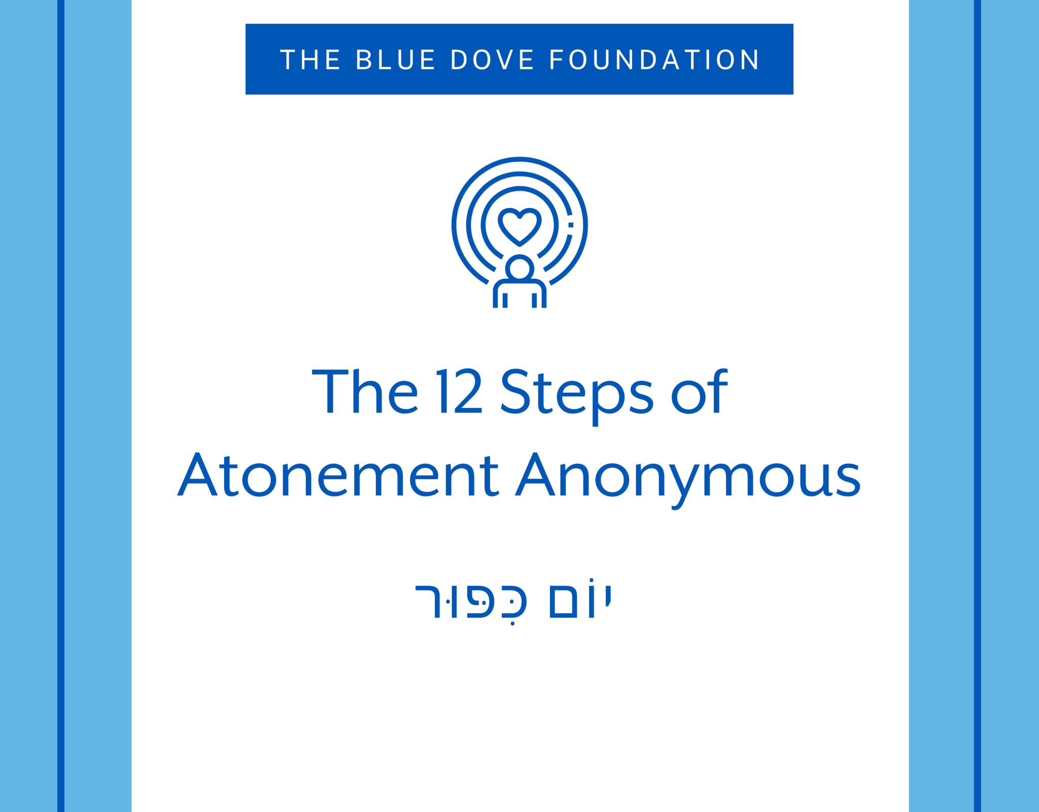 The 12 Steps of Atonement Anonymous