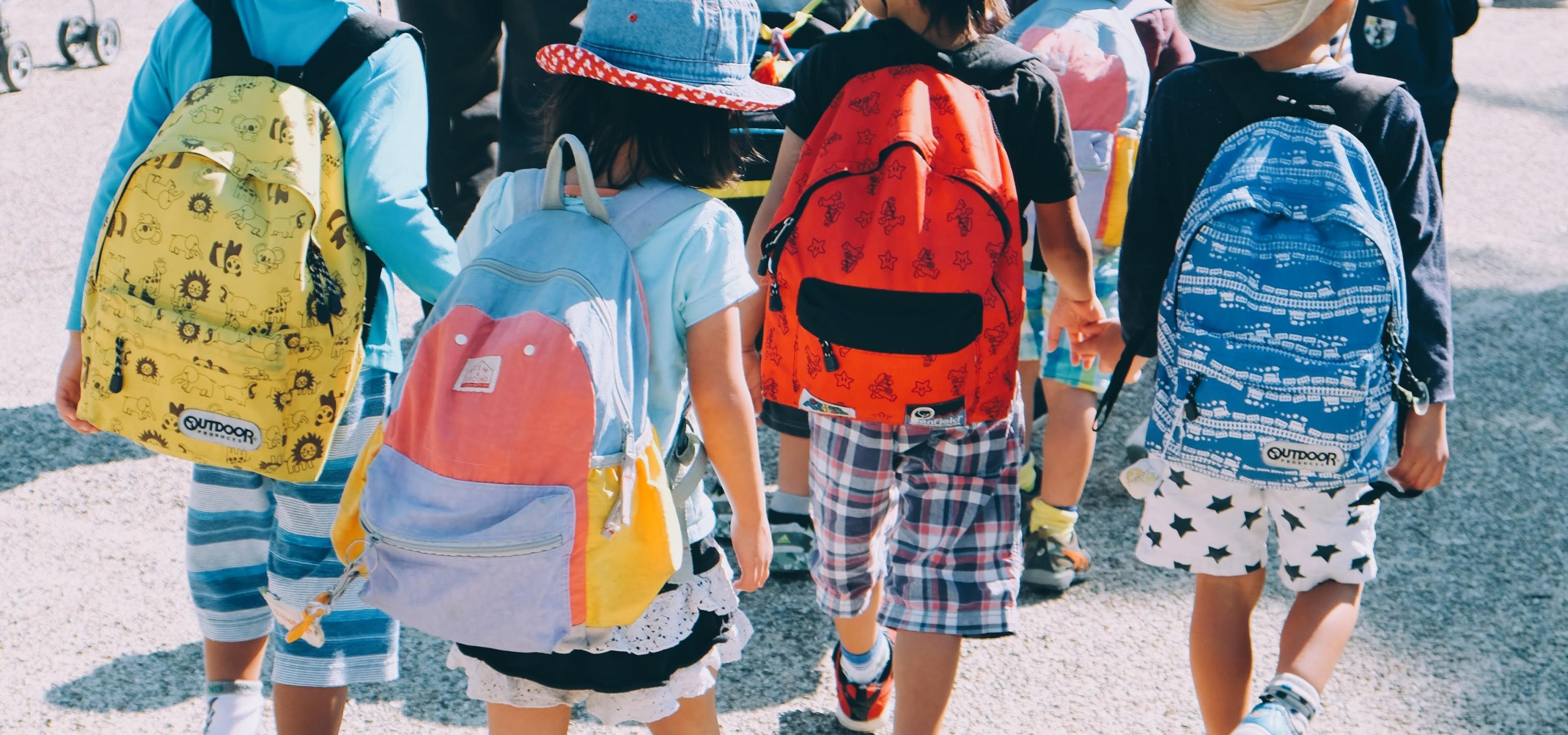 Walking ECE Students