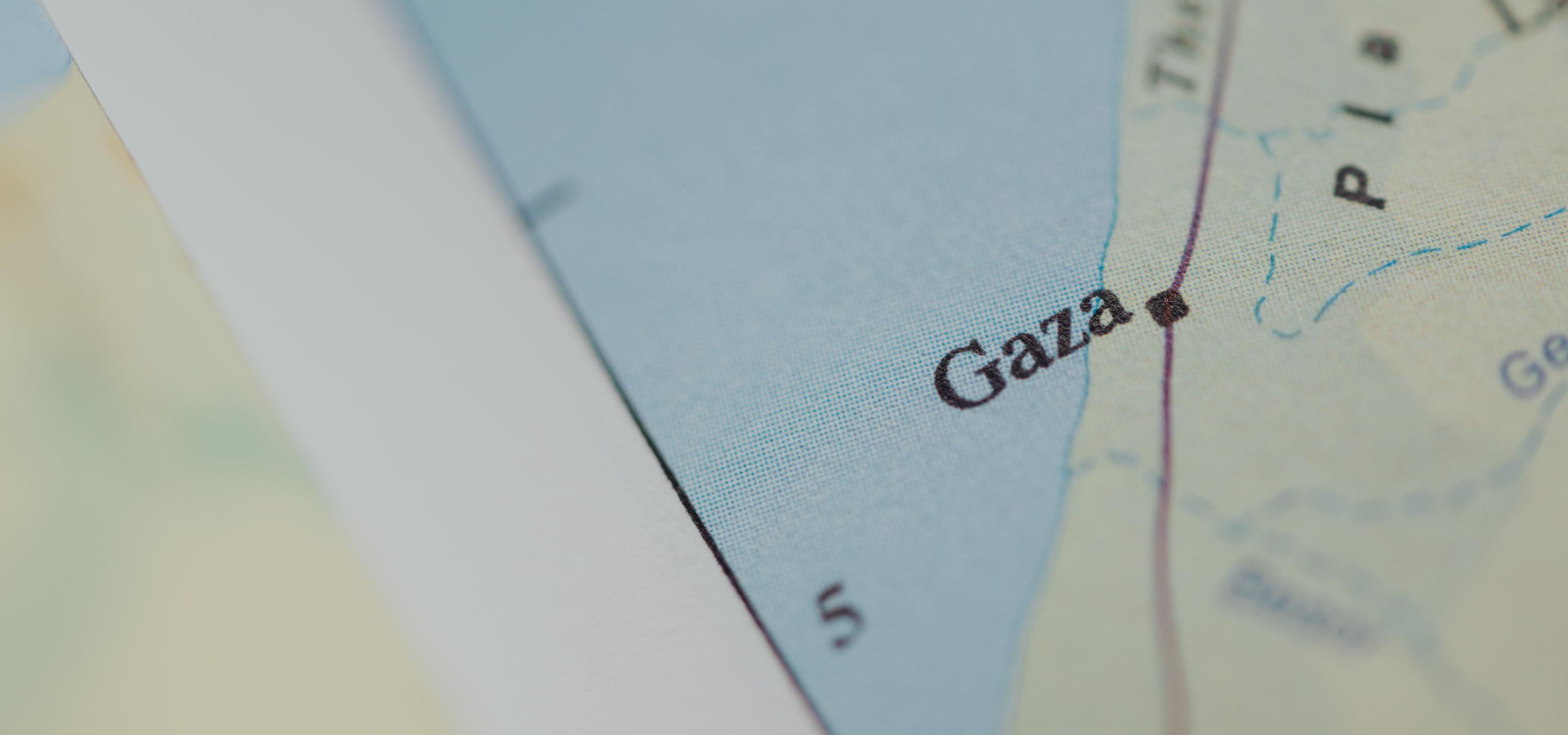 Israel Gaza Map