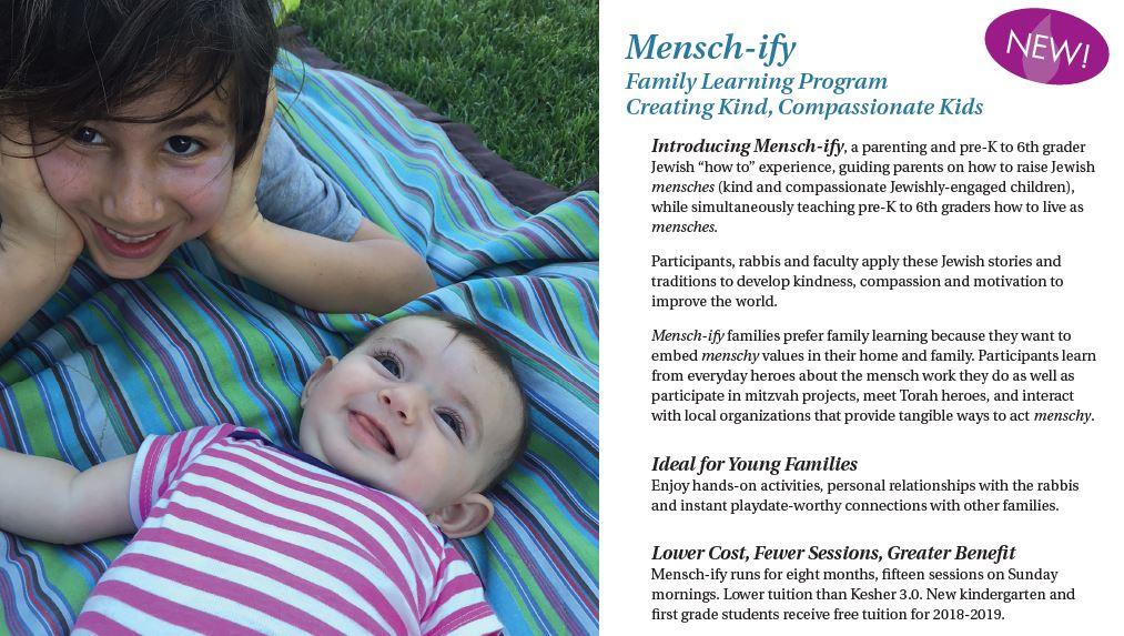 Mensch-ify Brochure