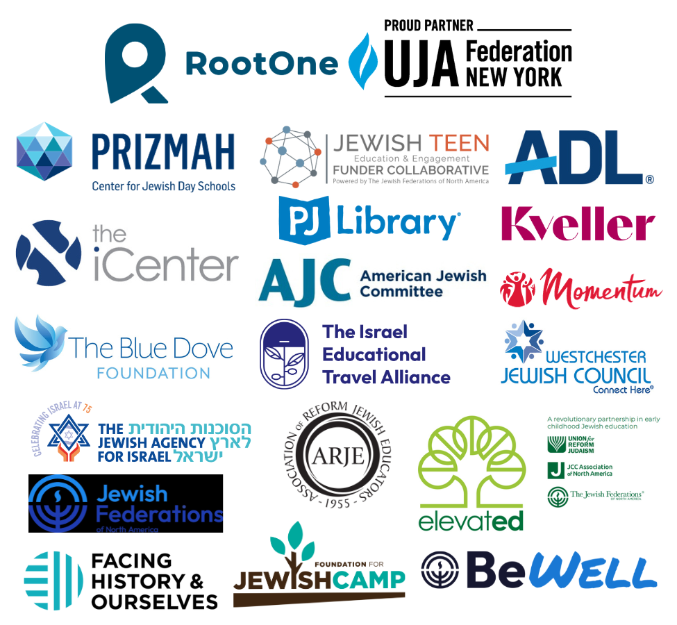 Our partners for this event, including RootOne and UJA Federation of New York