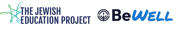 Logos of BeWell, JFNA, The Jewish Education Project
