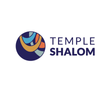 The logo of Temple Shalom, Dallas.