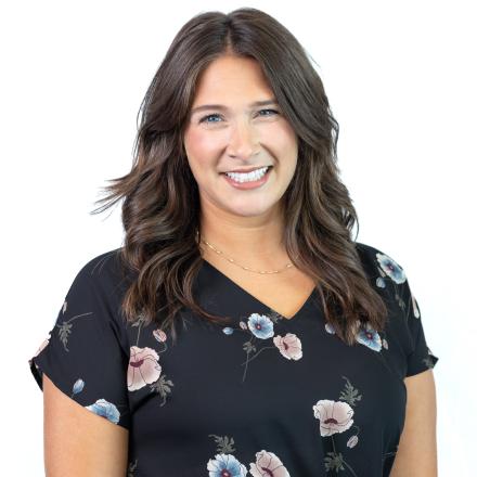 A headshot of Bekkah in front of a white background.