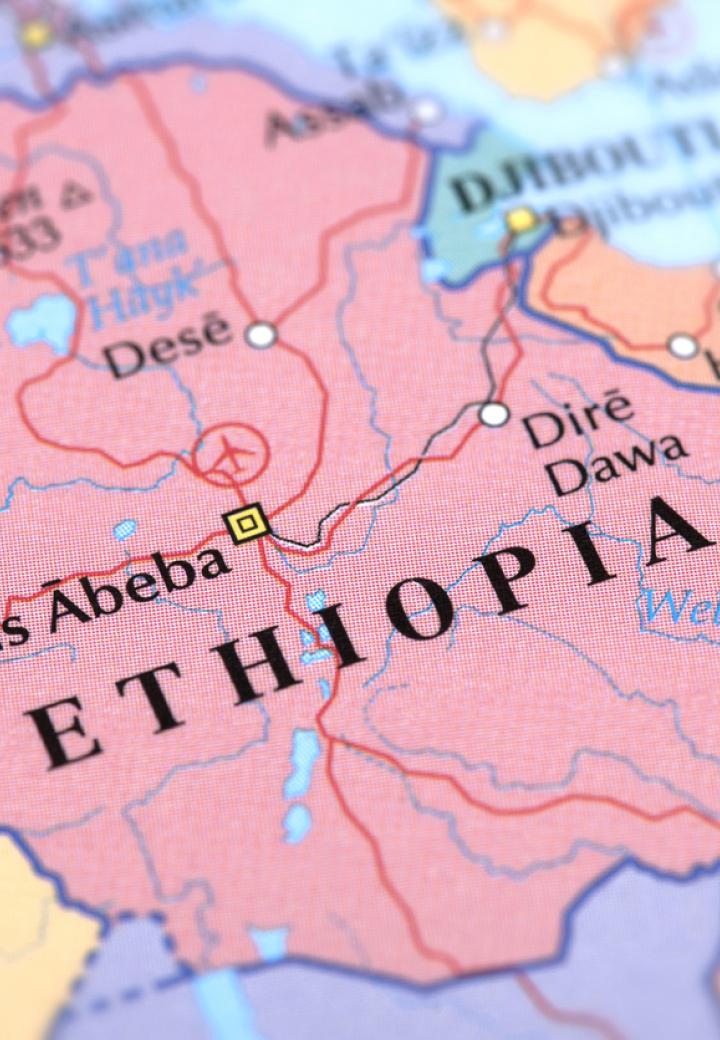 Map of Ethiopia